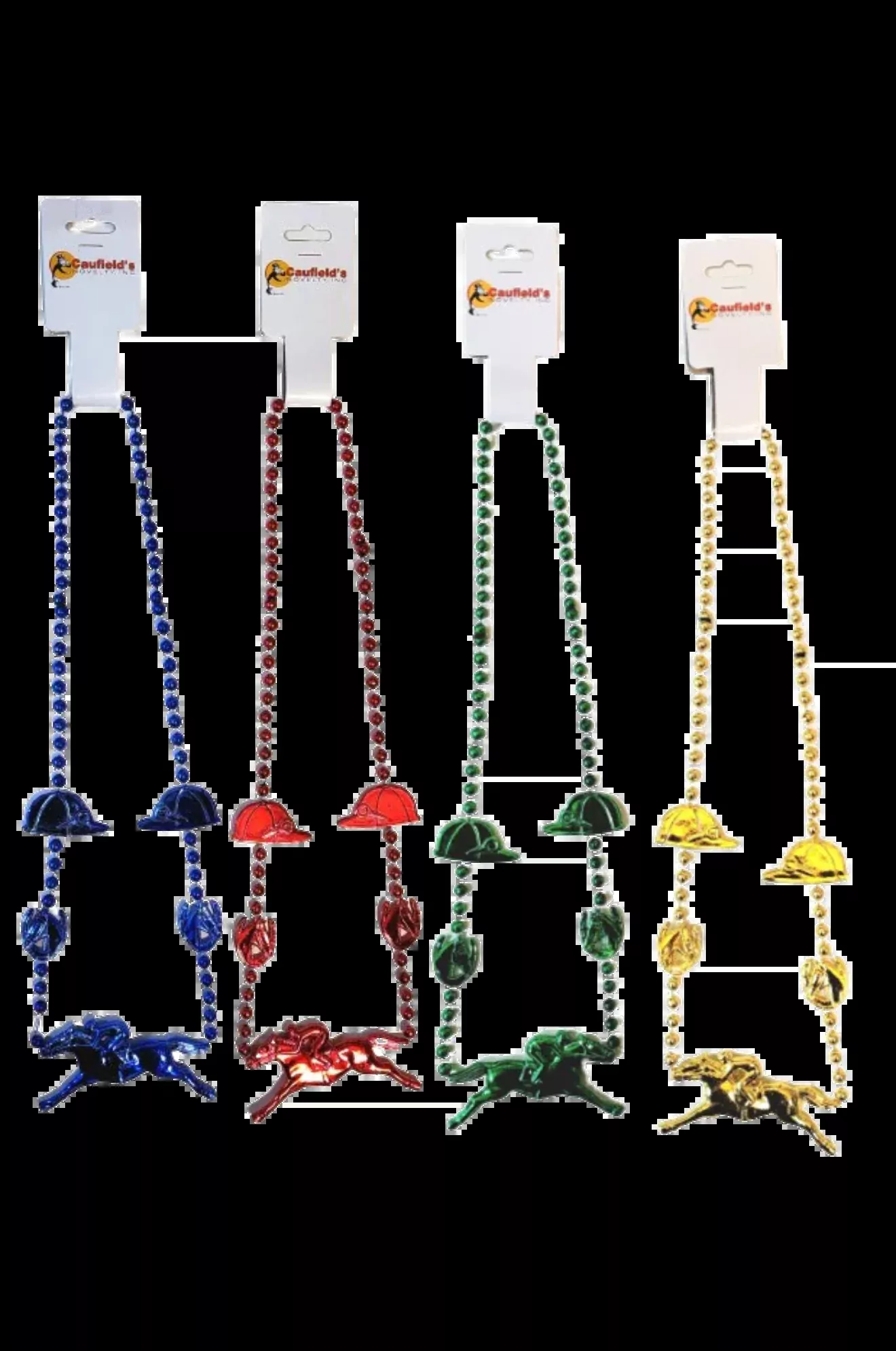 Horse And Jockey Beads
