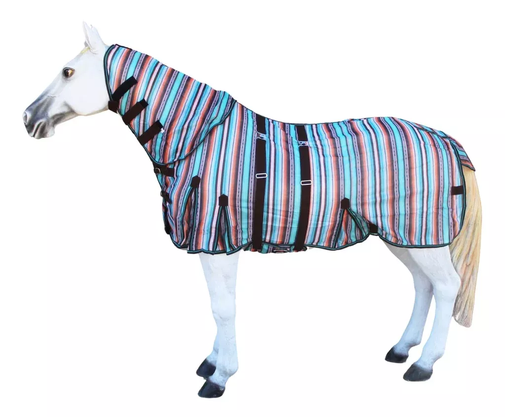Horse Light Summer Spring Airflow Mesh Removal Neck Serape 73163