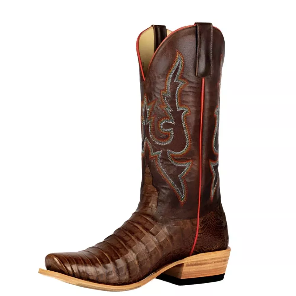 Horse Power Post Oak Caiman Belly Boot