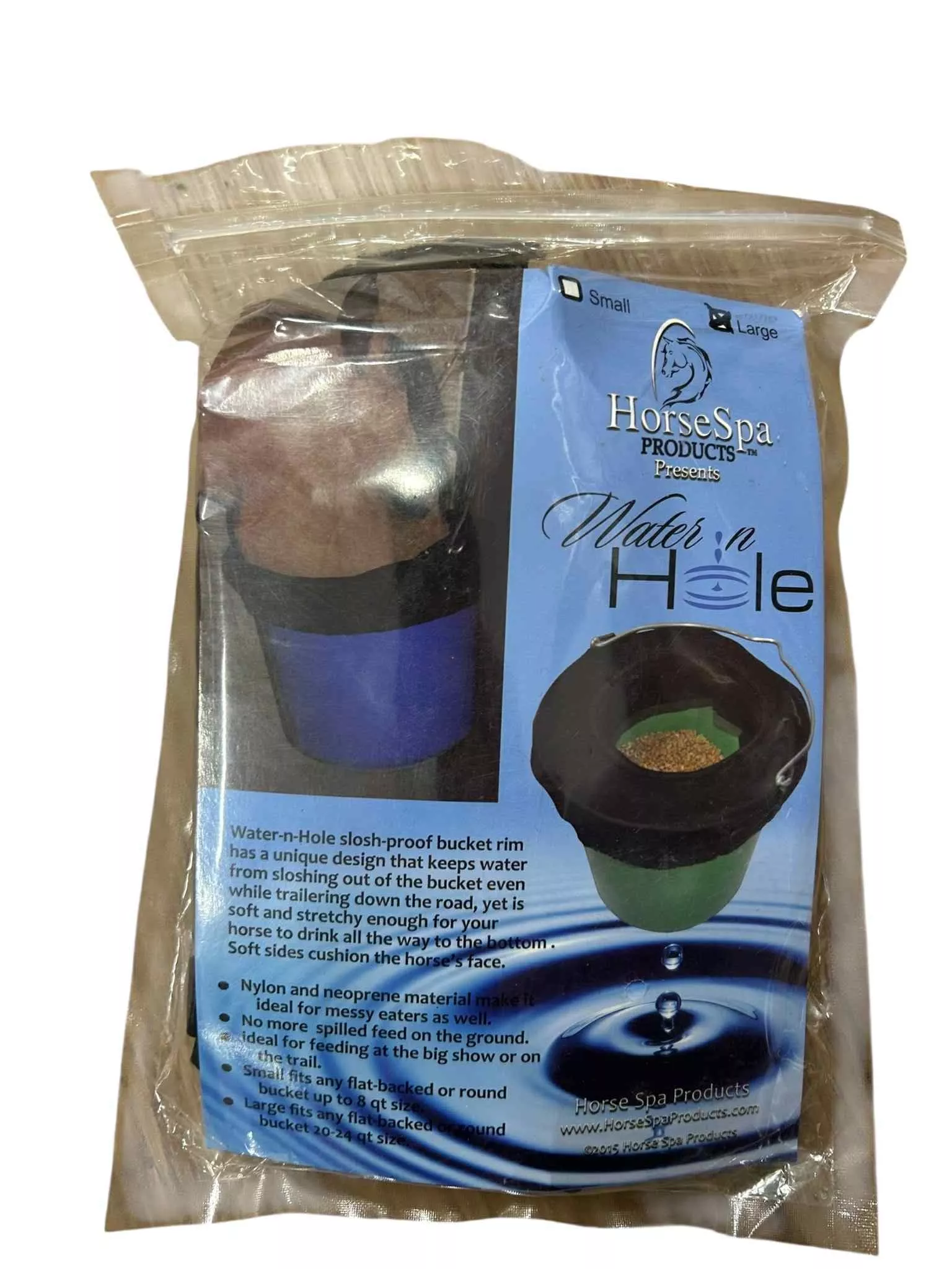 Horse Spa Water In Hole - Black - Large - Used