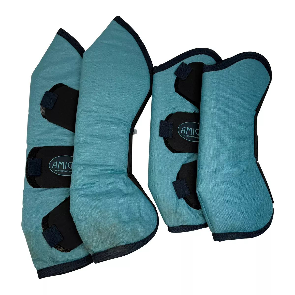 Horseware Amigo Shipping Boots in Light Blue - Pony