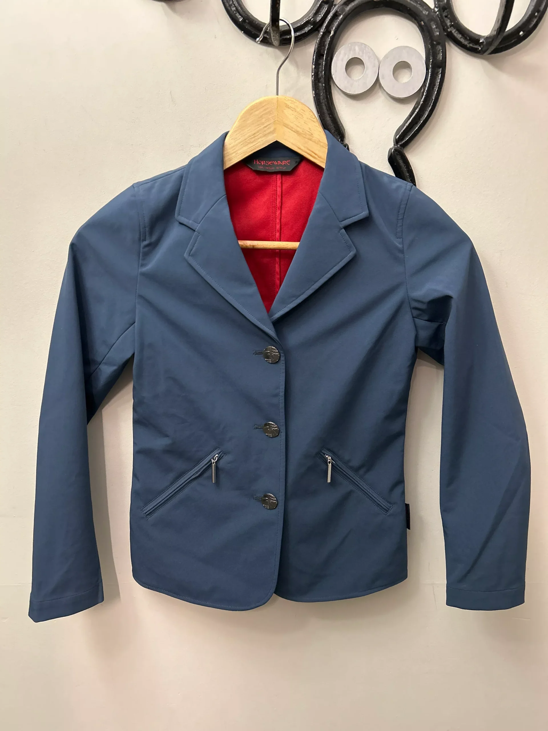 Horseware Ireland Show Coat Navy 9/10yr