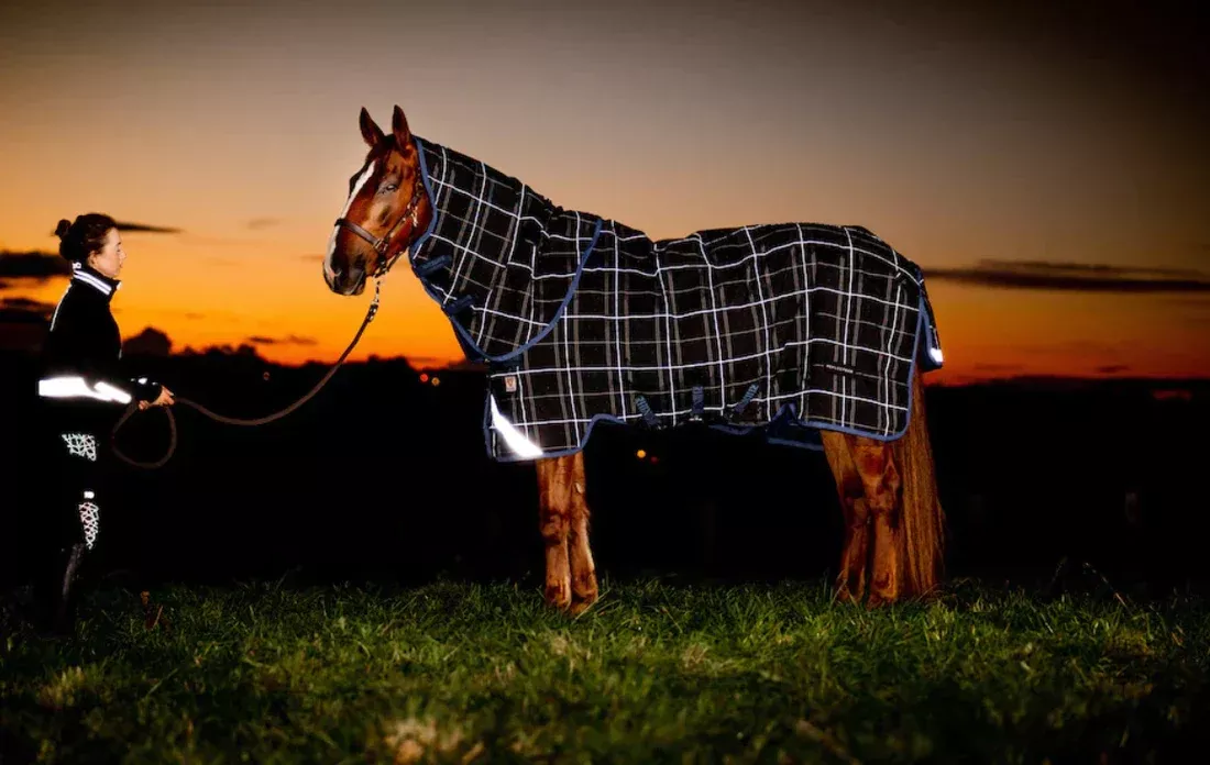 Horseware Rhino Plus Reflectech Vari-Layer with Detachable Hood