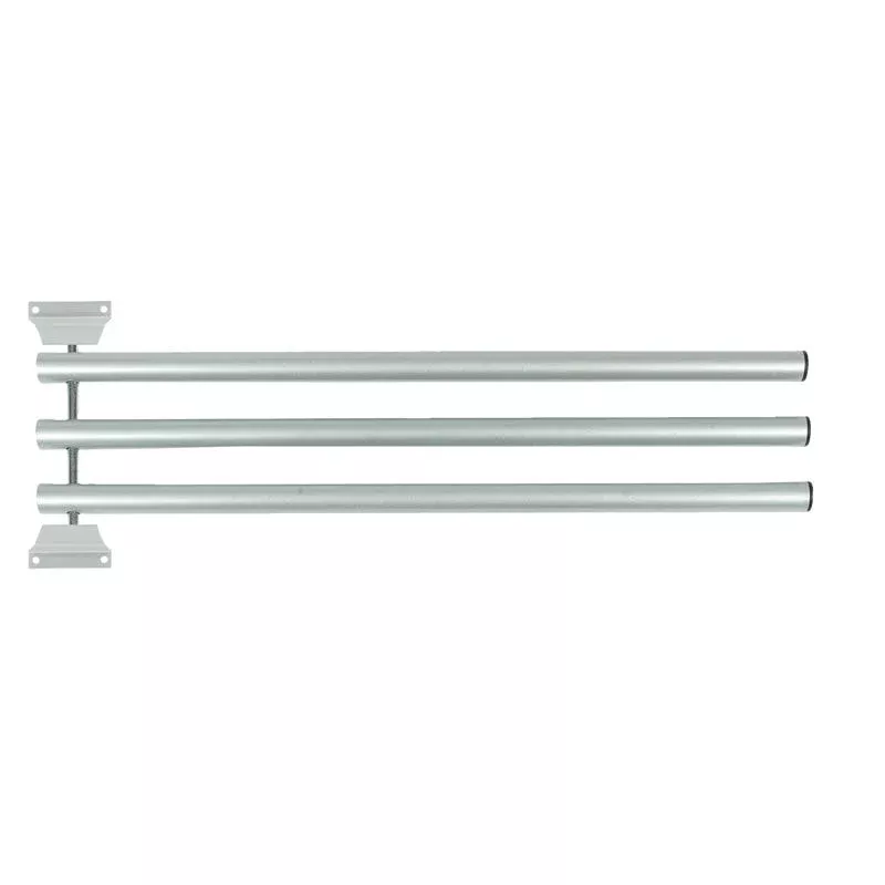 Horze 3 Piece Folding Blanket Rack - Silver