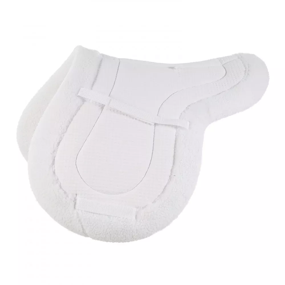 Horze Airflow Close Contact Shaped Pad - White