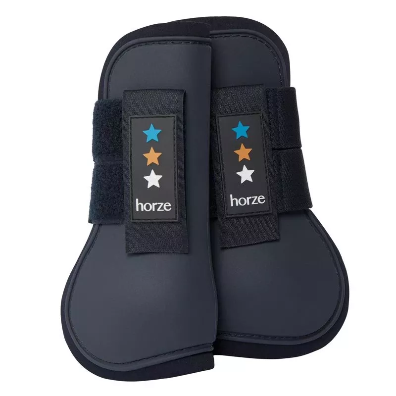 Horze Alex Pony Neoprene-Lined Tendon Boots – Dark Navy