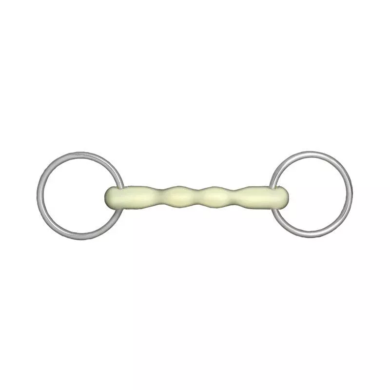 Horze Apple Flavor Mullen Mouth Loose Ring Snaffle Bit