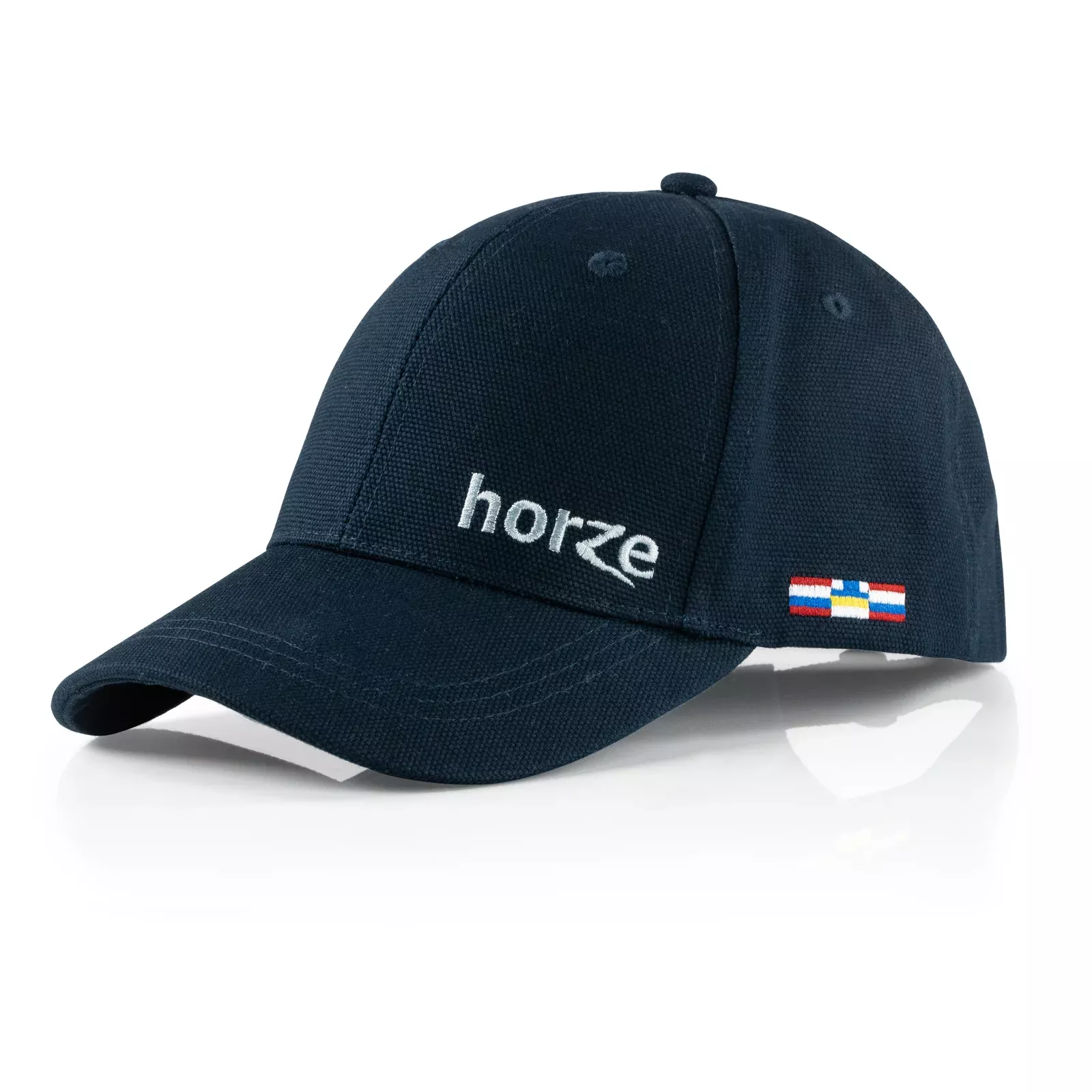 Horze Cap - Flag Logo - Dark Navy