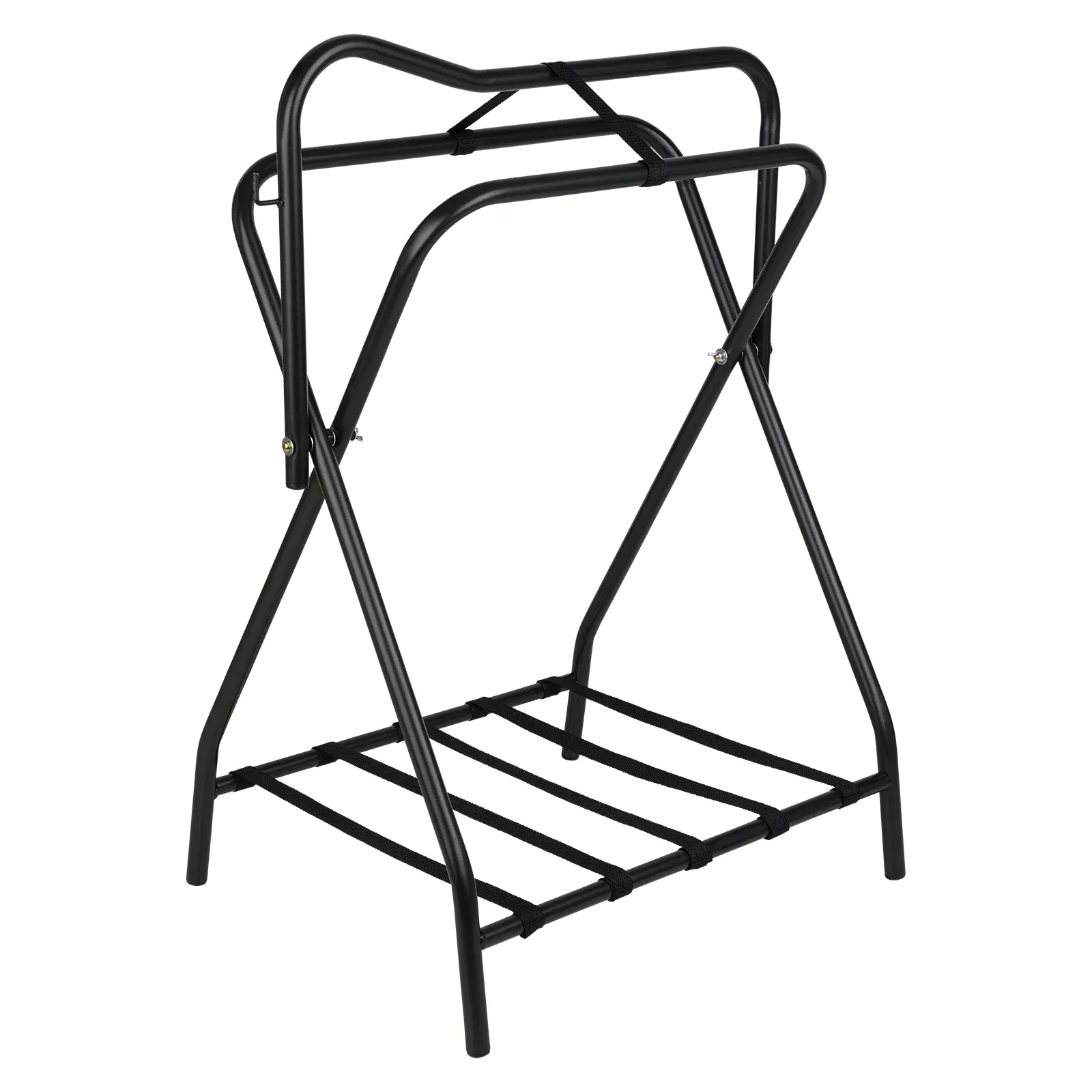 Horze Foldable Saddle Stand - Black
