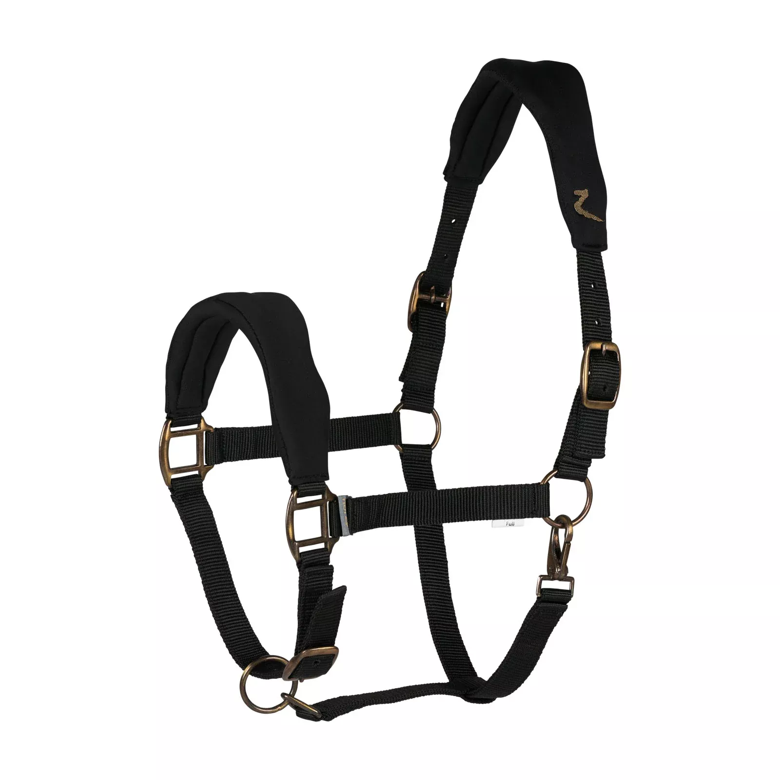 Horze Graz Fleece Padded Halter - Black