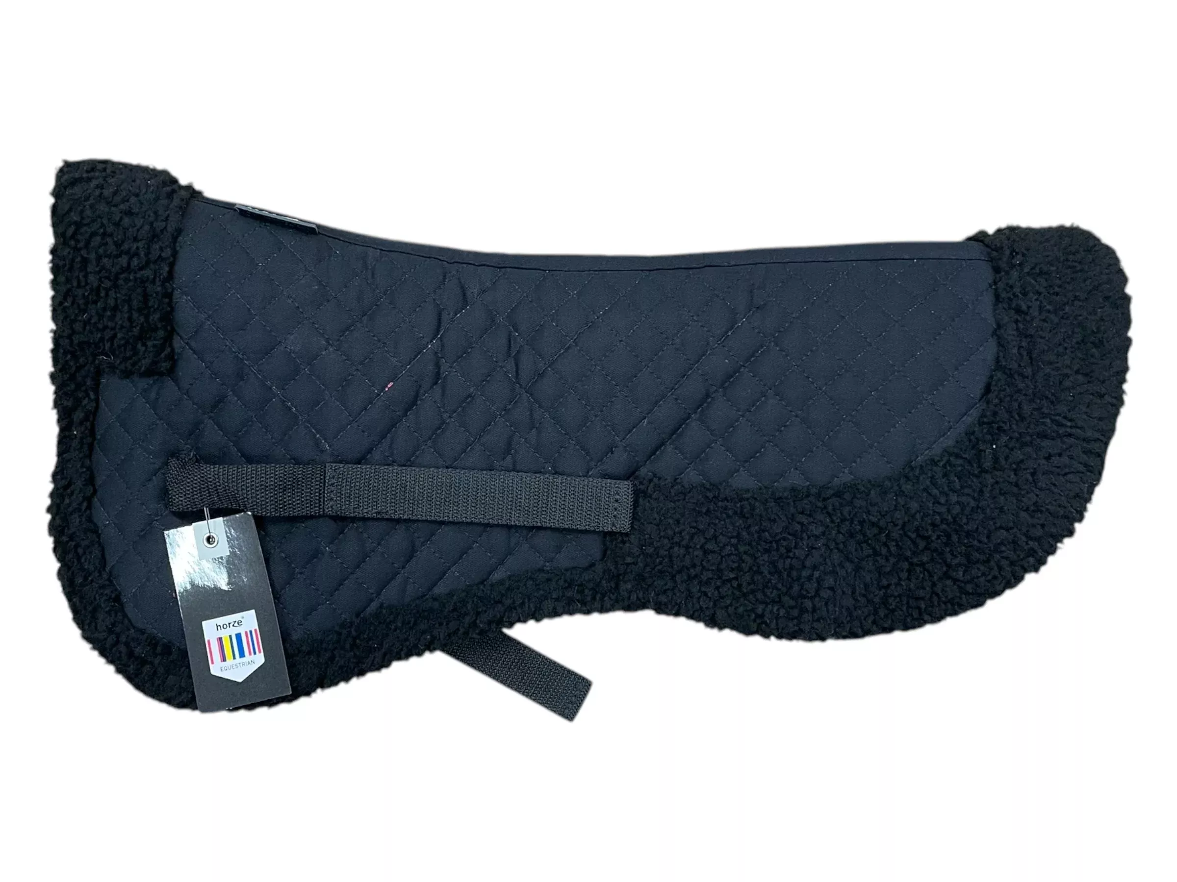 Horze Imitation Fur Half Pad *NWT* - Black - P/S - USED