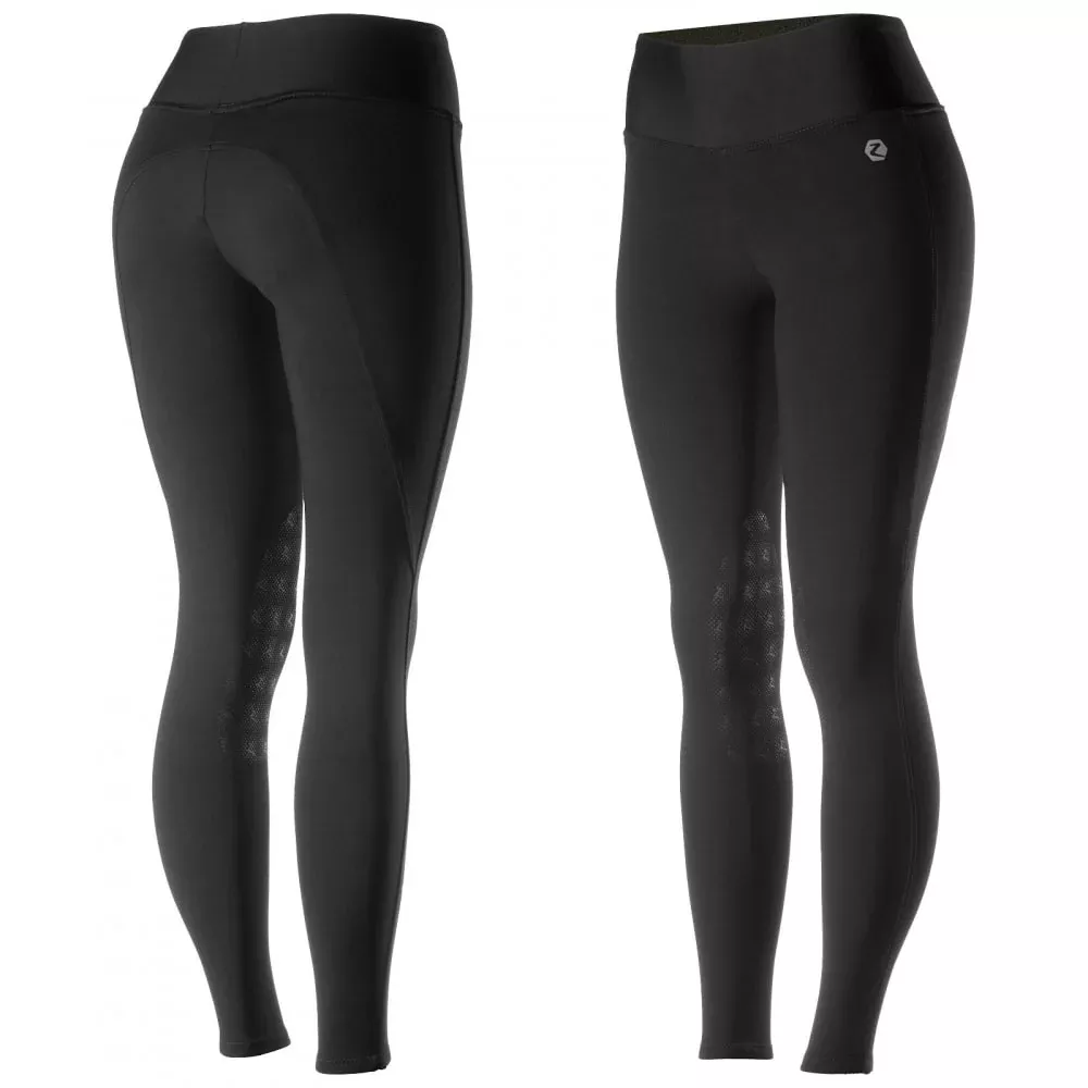 Horze Juliet HyPer Flex Tights- Ladies, Knee Patch