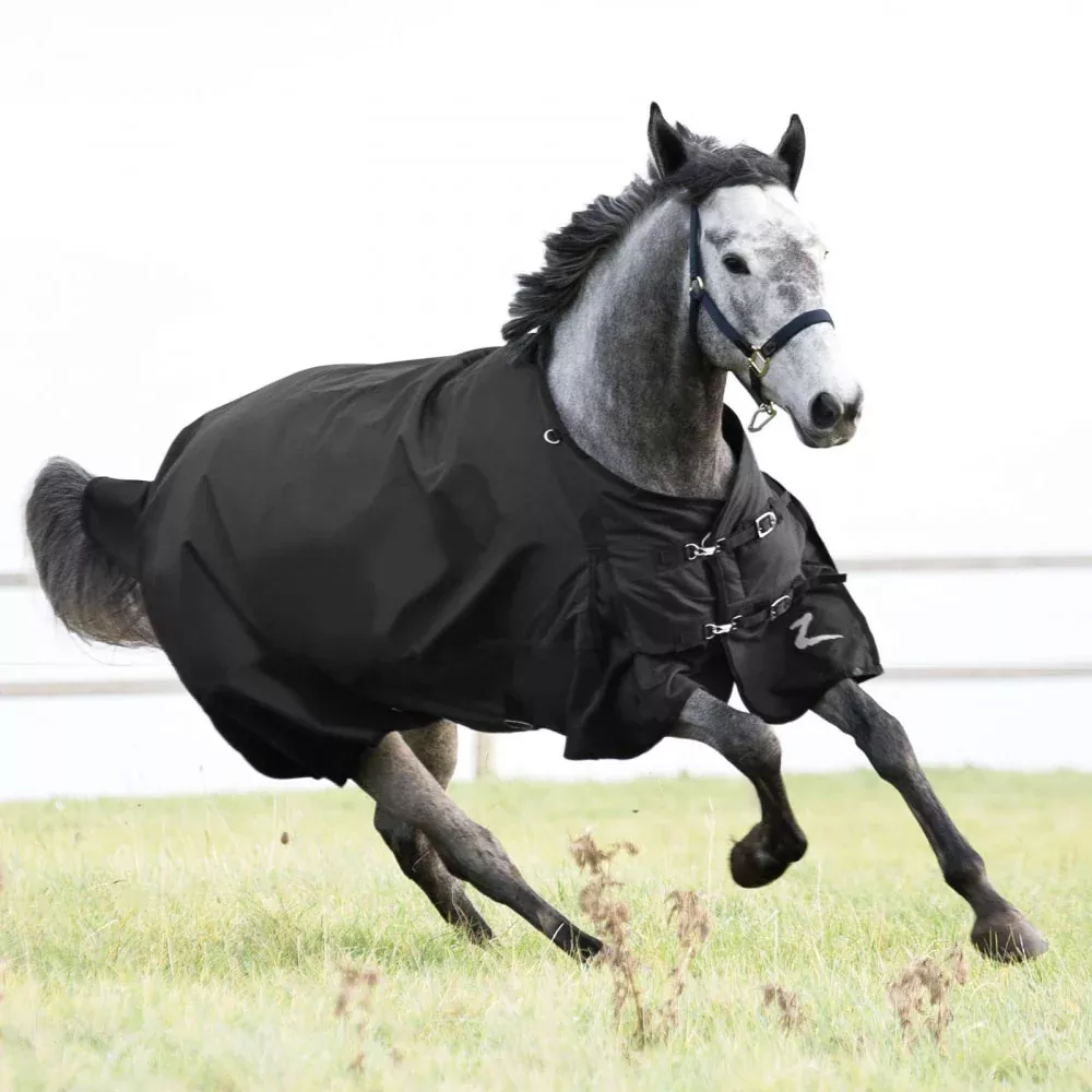 Horze Nevada Mid Weight Turnout Blanket 200g - Black