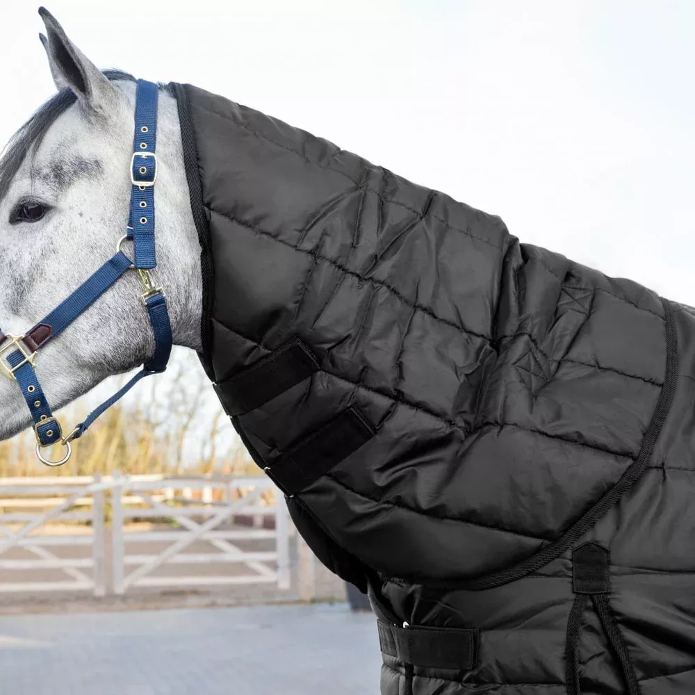Horze Nevada Stable Blanket Neck Cover 200g - Black