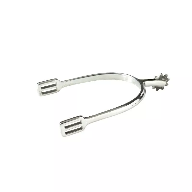 Horze Rowel Spurs - Silver
