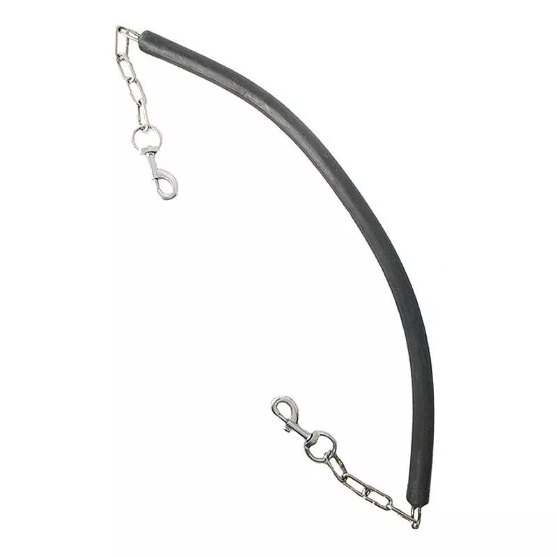 Horze Rubber Stable Chain - Black