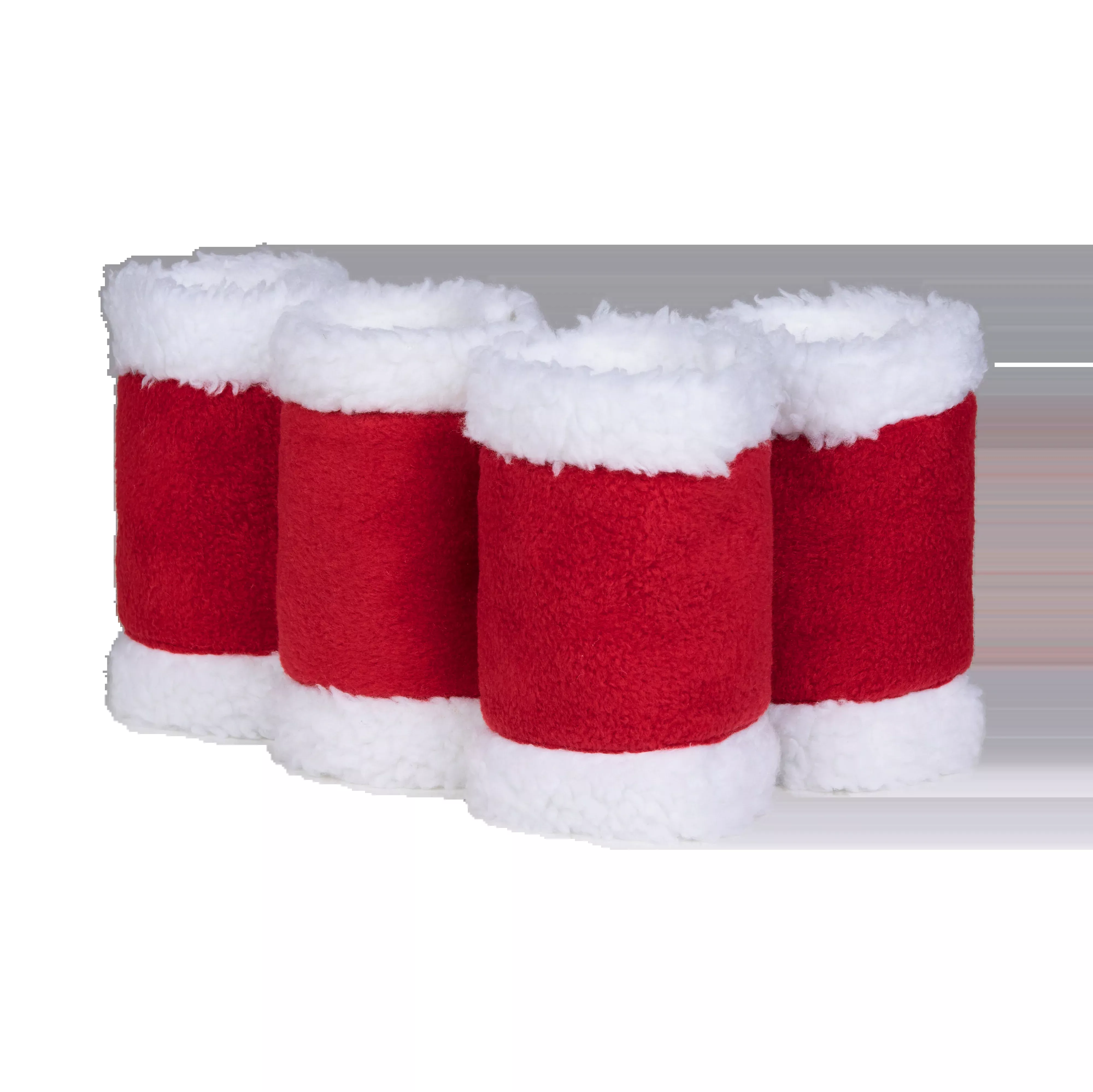 Horze Santa Leg Wraps 4 pcs - Red