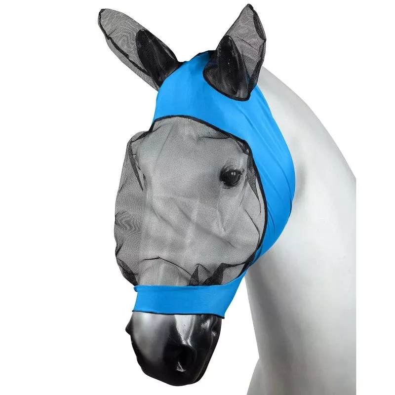 Horze Soft Stretch Fly Mask – Blue