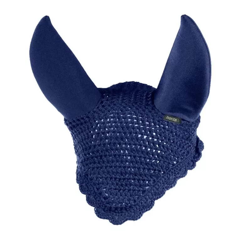 Horze Supreme Silent Ear Net – Peacoat Dark Blue