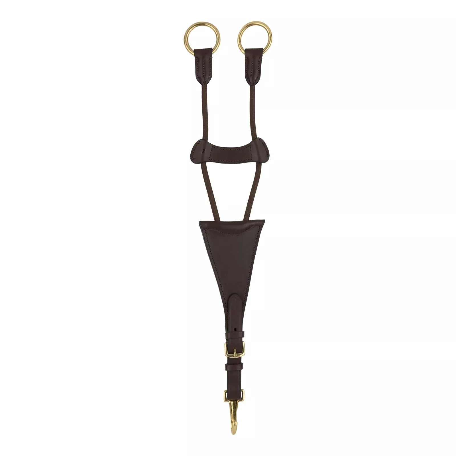 Horze Wimbledon Running Martingale Attachment - Dark Brown