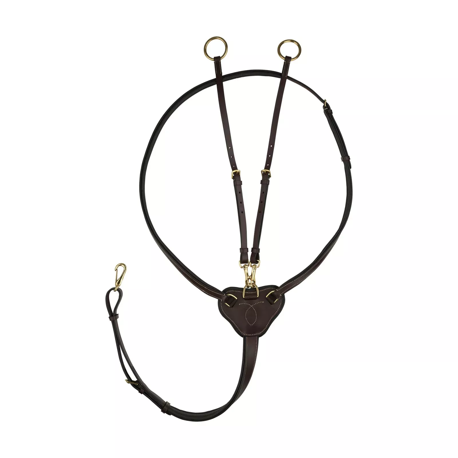 Horze Winchmore Running Martingale - Dark Brown