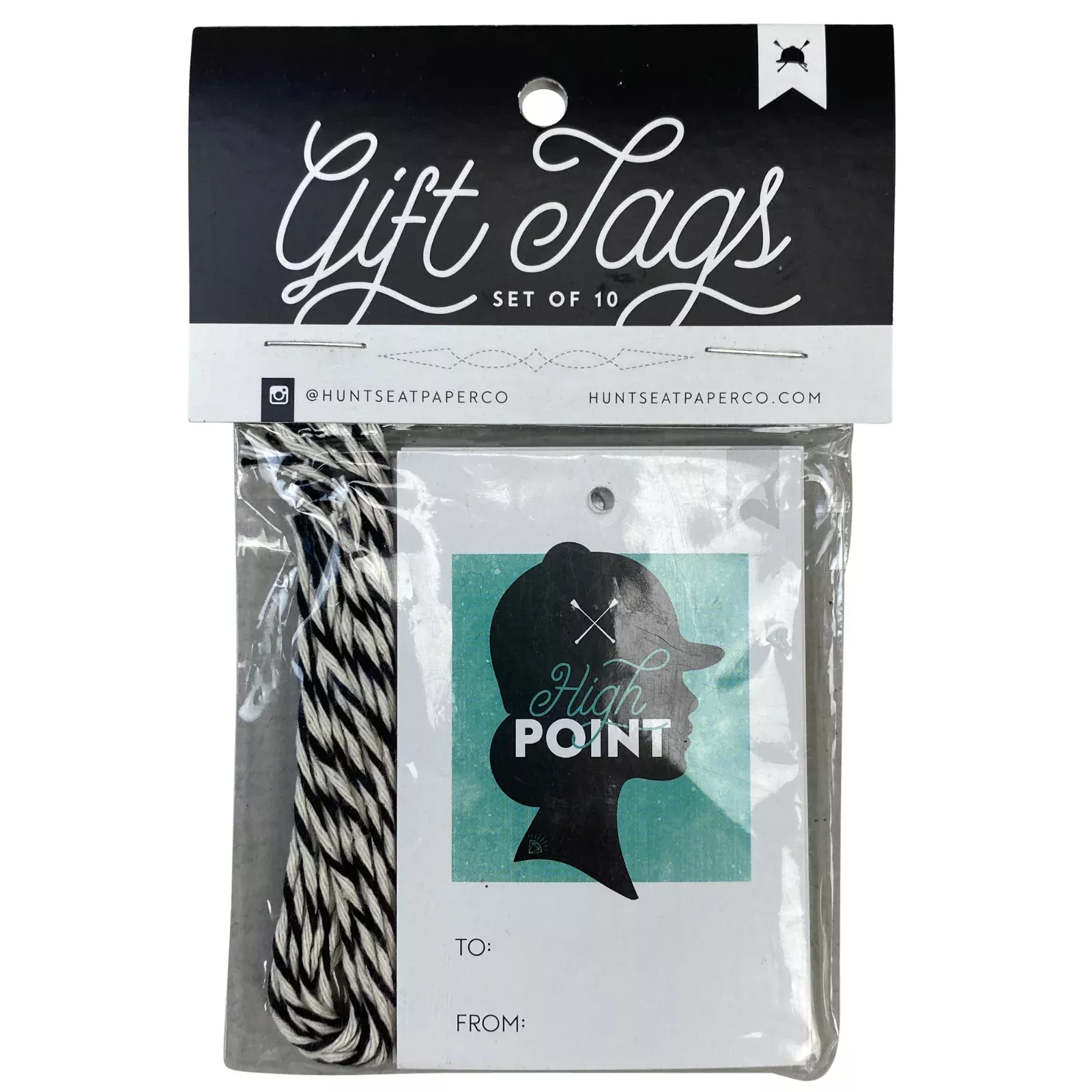 Hunt Seat Paper Co. "High Point" Gift Tags - 10 Pack