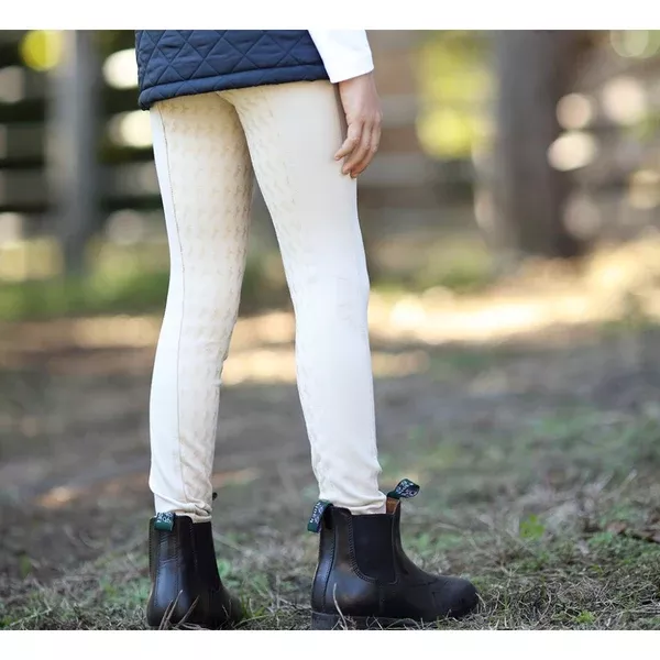 Huntington Girls Ruby Jodhpurs w /Gel - Beige