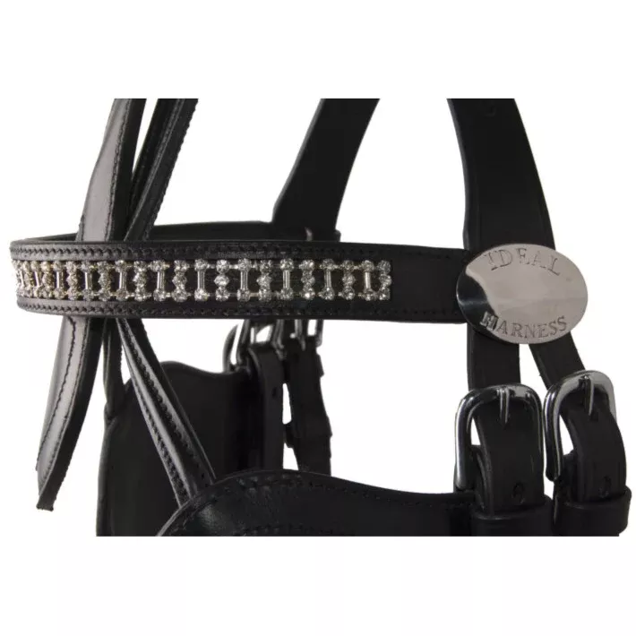 Ideal Bling Leather Browband