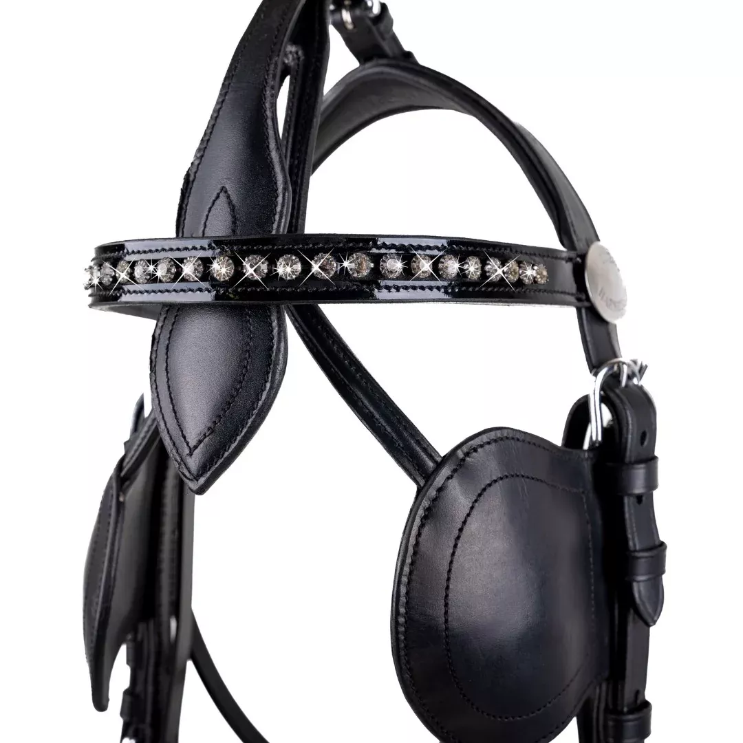 Ideal Dazzle Straight Patent Browband