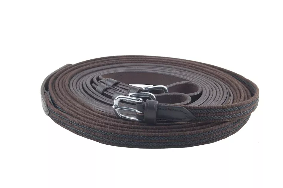 Ideal Driving Reins Luxe Anti-slip Single