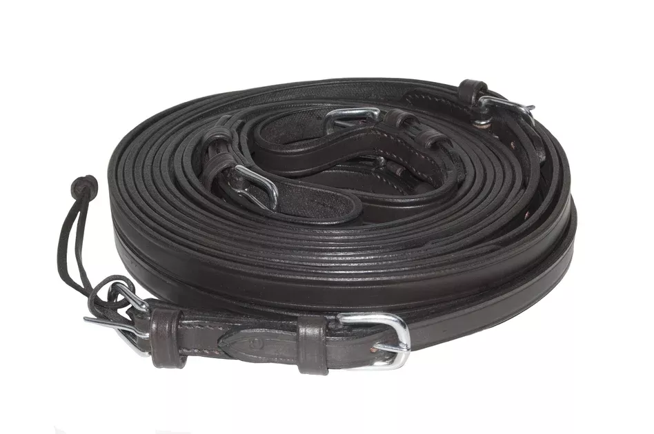 Ideal Driving Reins Luxe Leather for Pairs