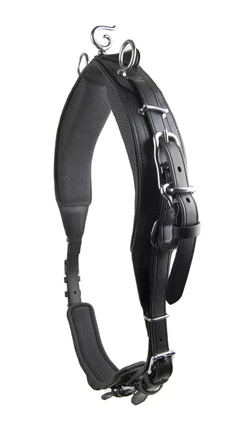 Ideal Equestrian EuroTech Classic Back Pad Driving Saddle Complete