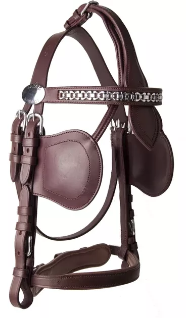 Ideal Luxe Leather Driving Bridle