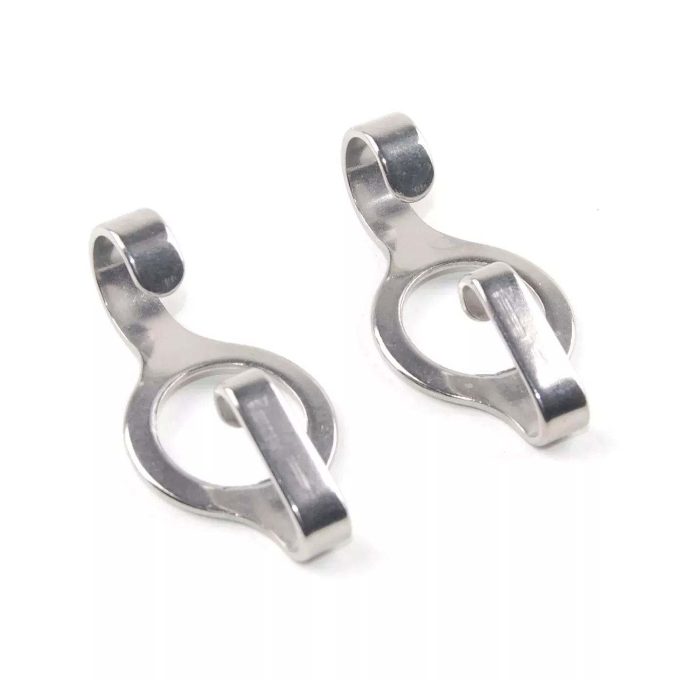 Ideal Stainless Steel Flat Curb Chain Hooks