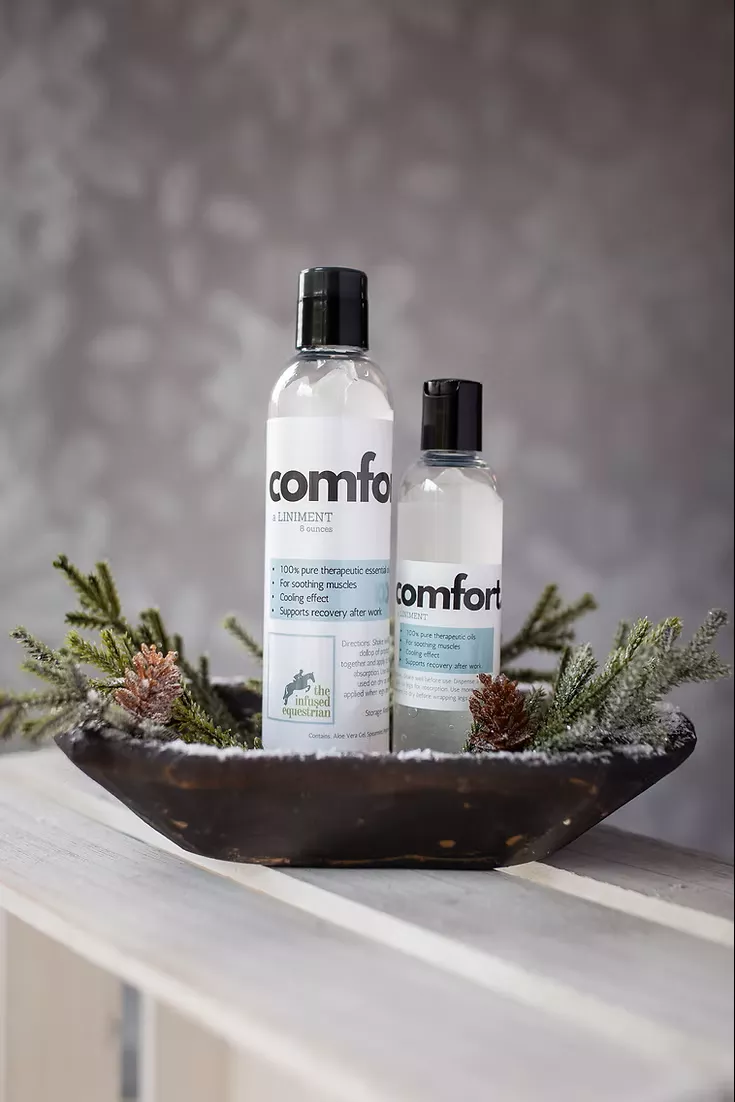 The Infused Equestrian Comfort. A Liniment - 4 oz
