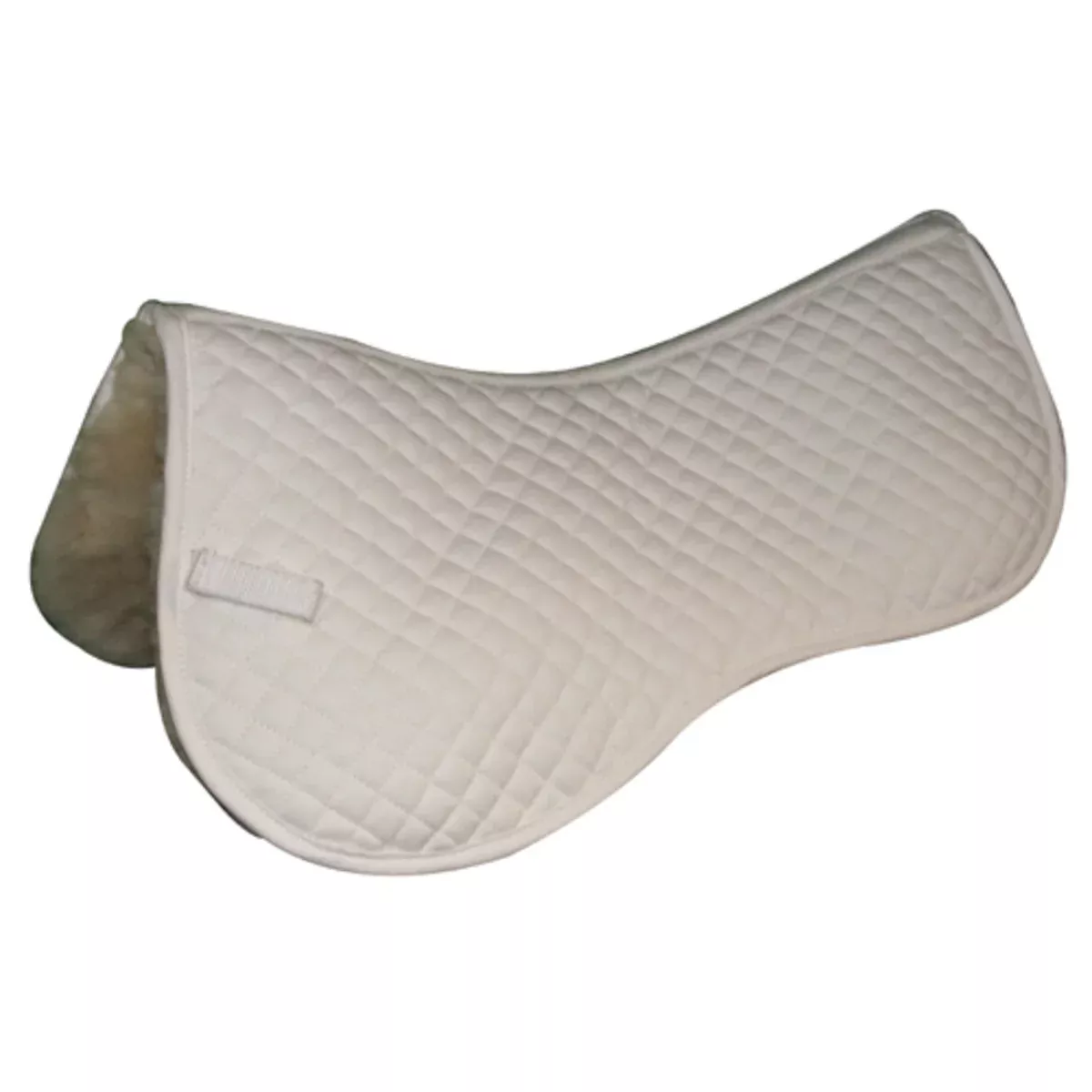 Intrepid International Quilted Half Pad with Australian Shearling Wool