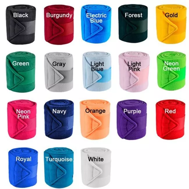 Jacks Polo Leg Wraps Pony (Set of 4)