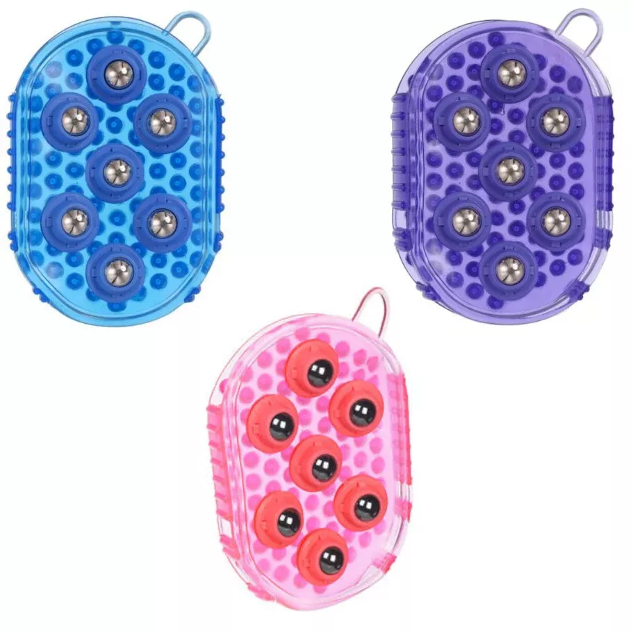 Jelly Scrubber Massage Mitt with Massage