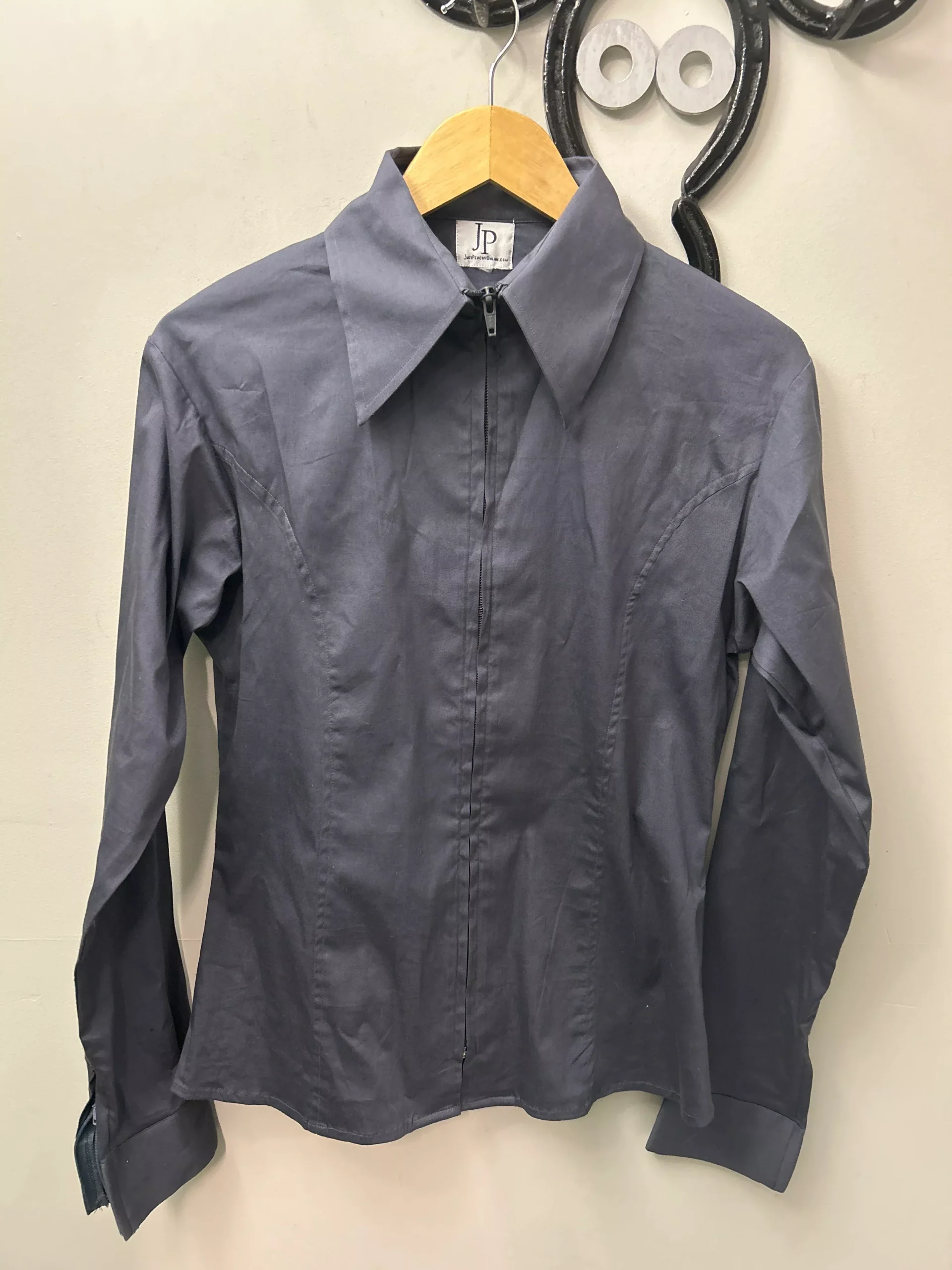 Just Peachy Western Show Shirt M/L