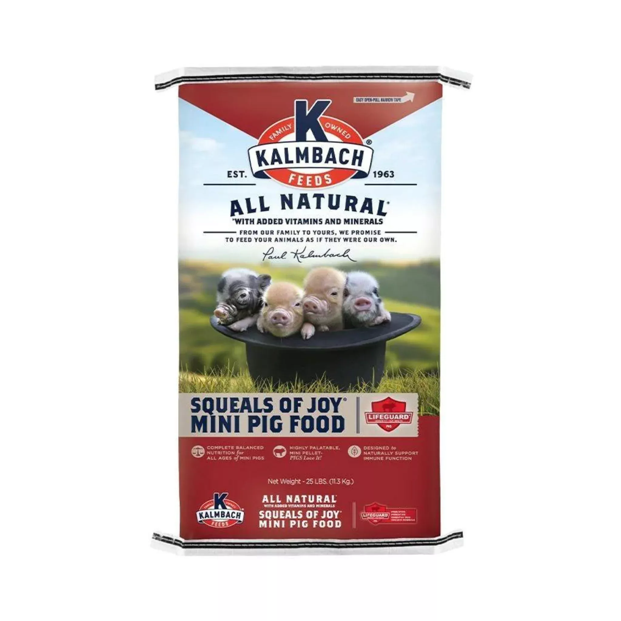 Kalmbach Feeds Squeals of Joy Mini Pig Food