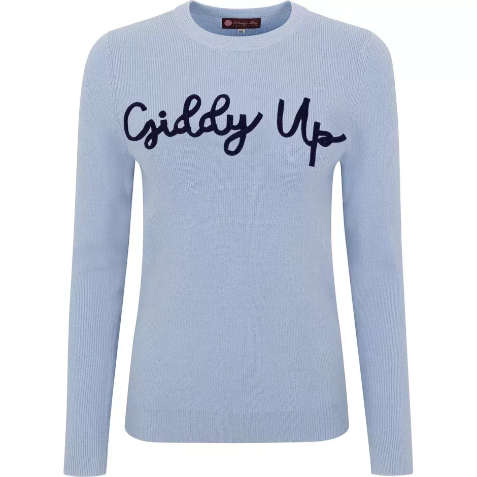 Kathryn Lily Equestrian Giddy Up Sweater - Child