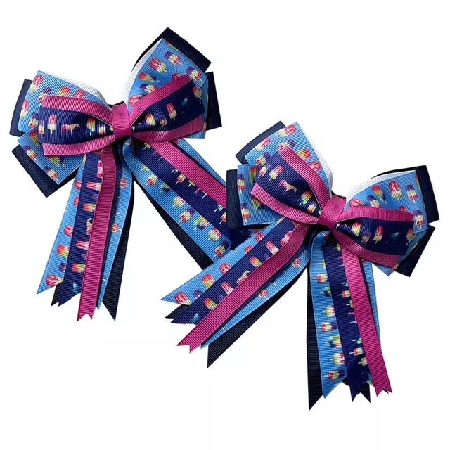 Kathryn Lily Equestrian Show Bows - Ponies and Popsicles