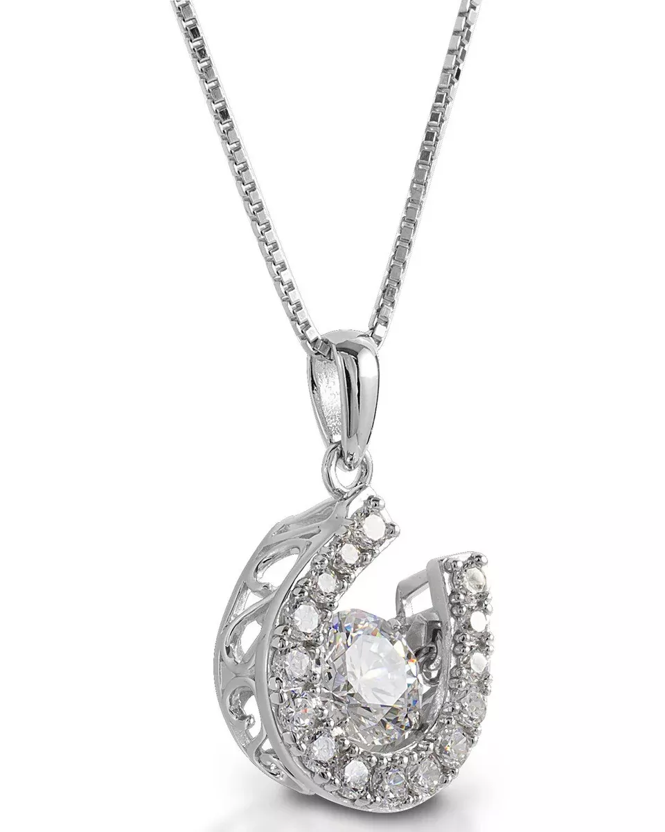 Kelly Herd Dancing Horseshoe Necklace