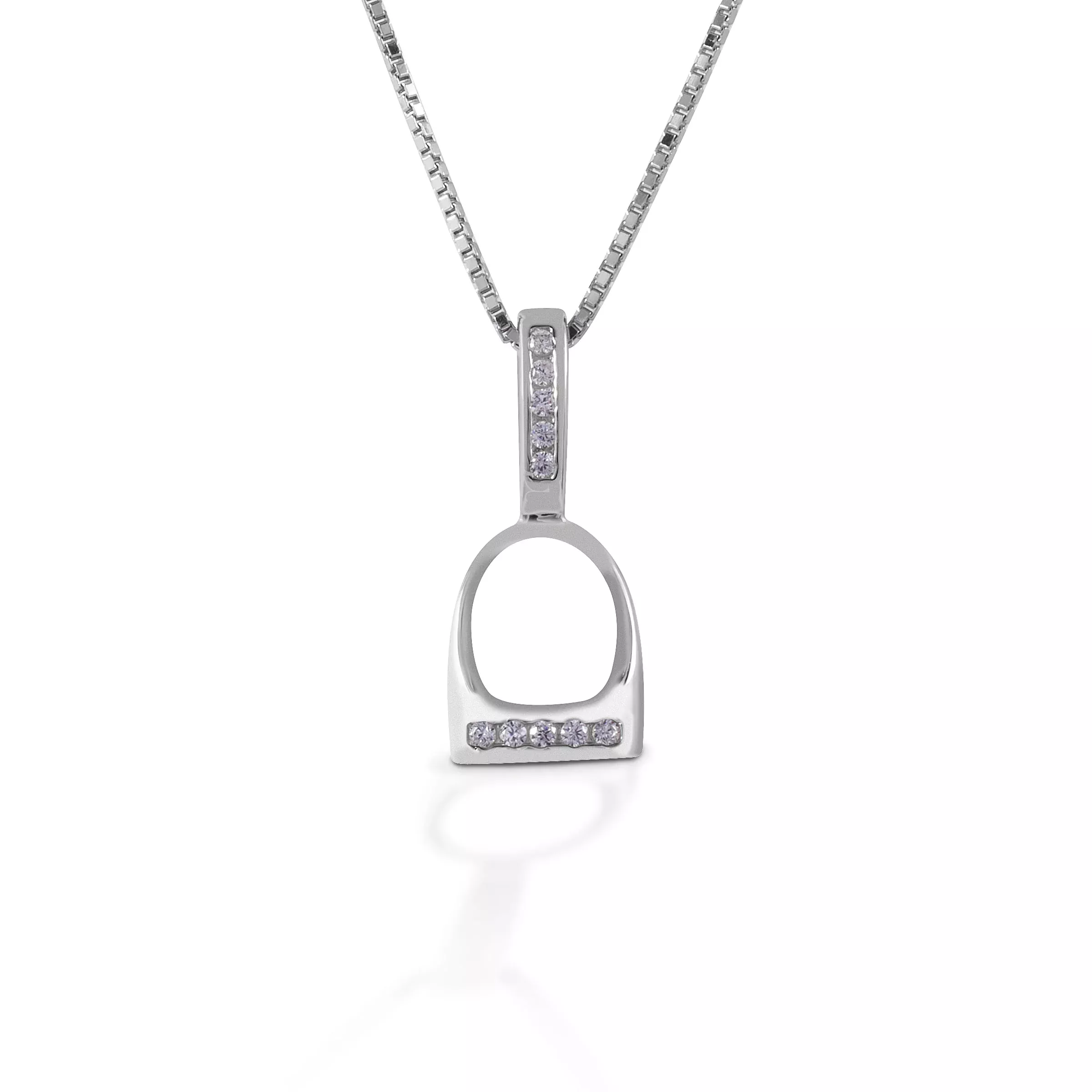 Kelly Herd Necklace English Stirrup Small