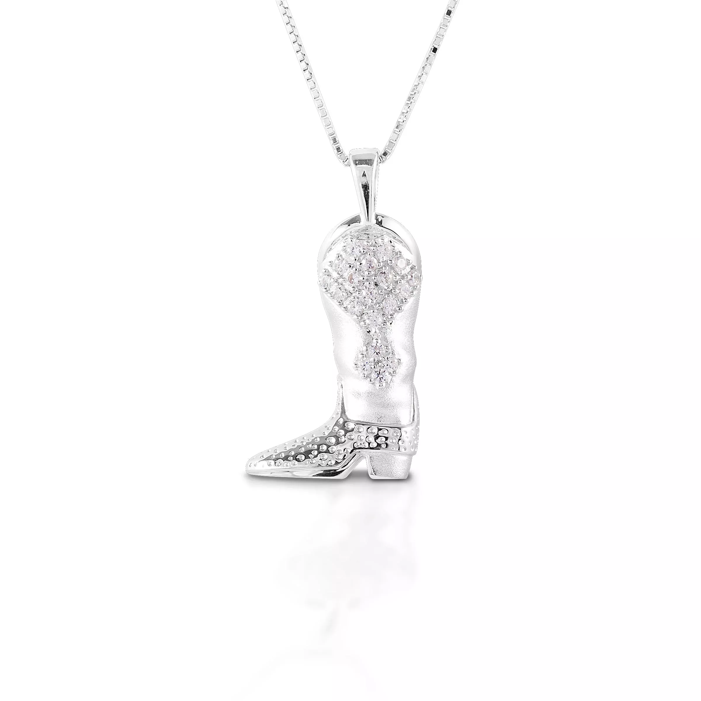 Kelly Herd Necklace Western Boot