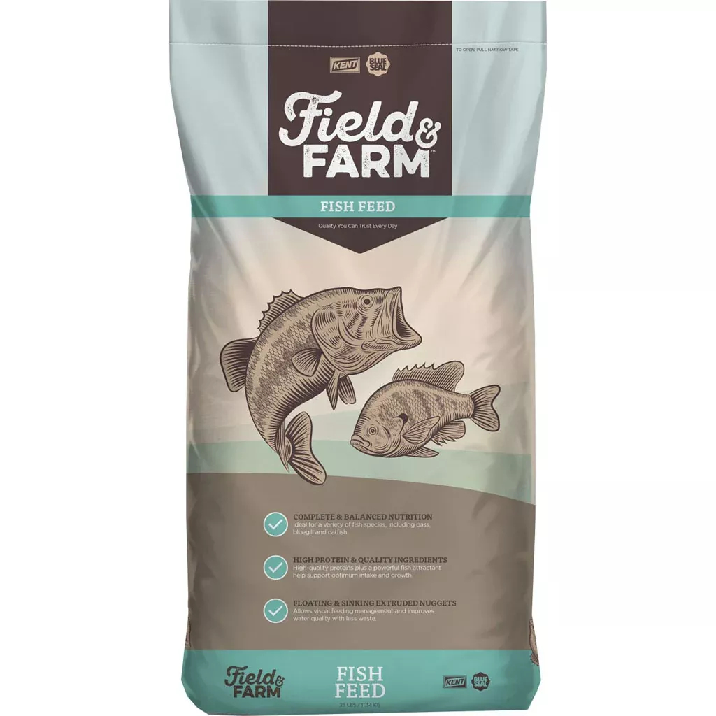 Kent Field & Farm Fish Feed 32, 25 lb