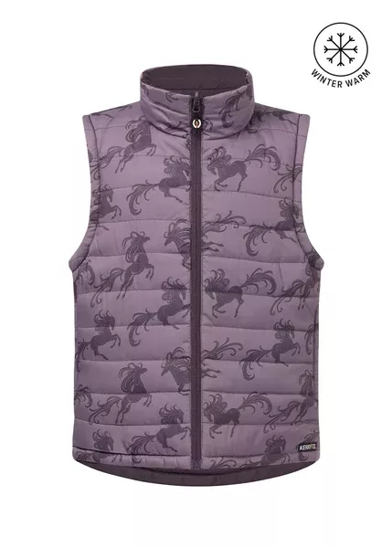Kerrits Kids Pony Parade Reversible Quilted Vest
