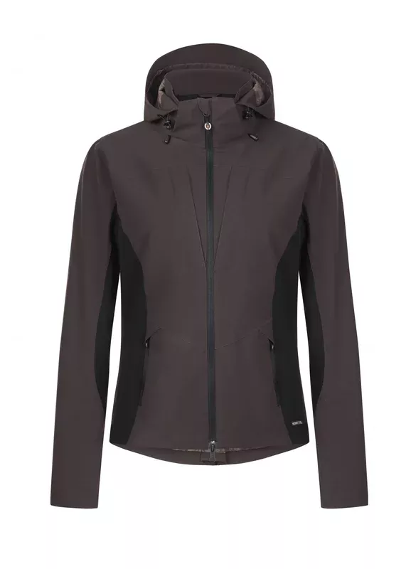 Kerrits Ladies Rein Check Waterproof Shell - Solid