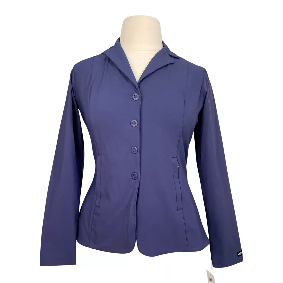 Kerrits 'Stretch Competitor' Show Coat in Navy - Women's Large