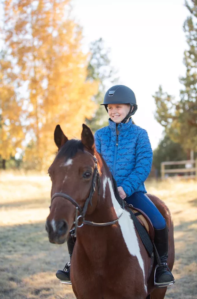 Kids Kerrits Horse Crazy Quilted Jacket